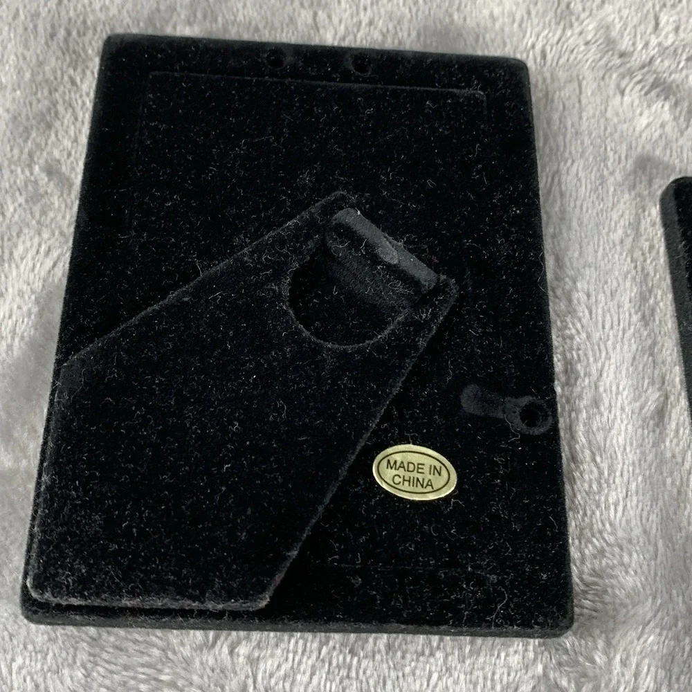 Pair Of Mini Pewter Picture Frames Silver Deco Style Cottage Decor Note Flaws